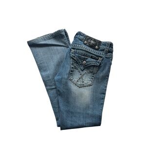 Miss Me Light Blue Boot Cut Jeans